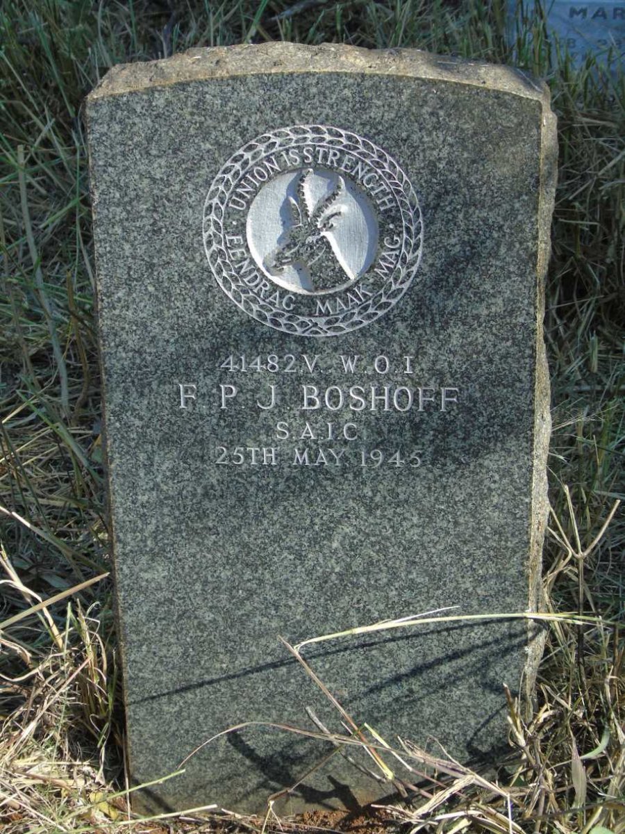 BOSHOFF F.P.J. -1945