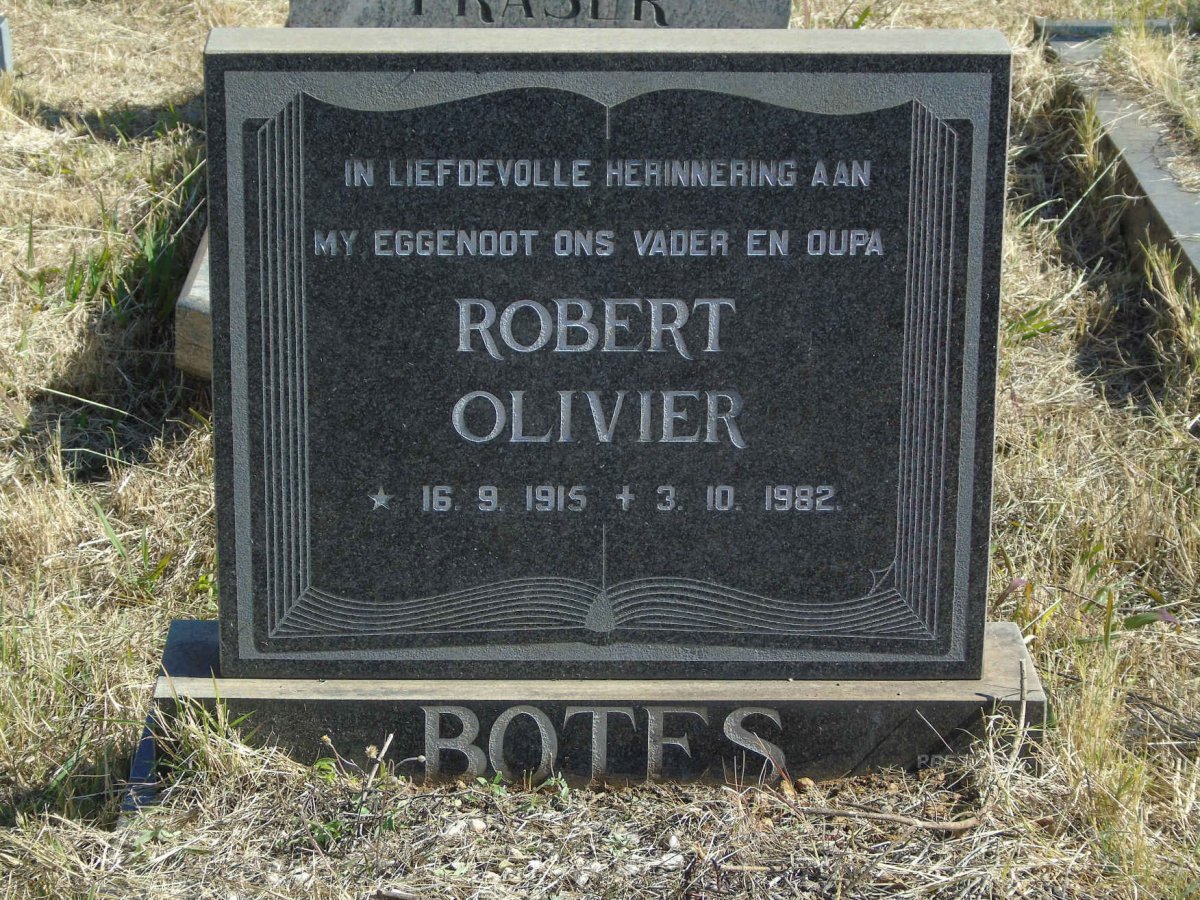 BOTES Robert Olivier 1915-1982