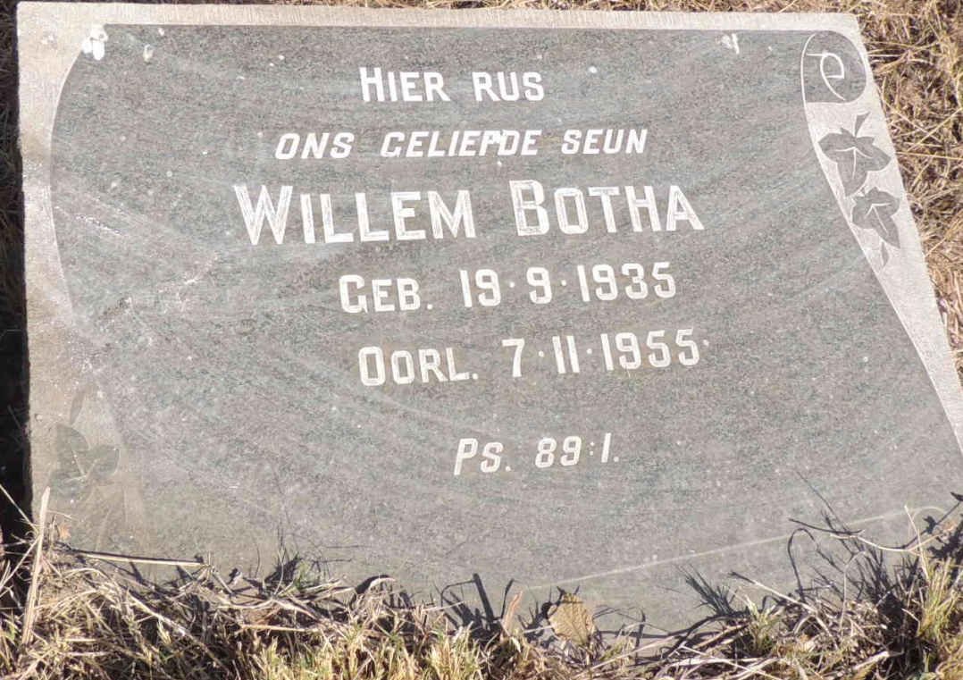 BOTHA Willem 1935-1955