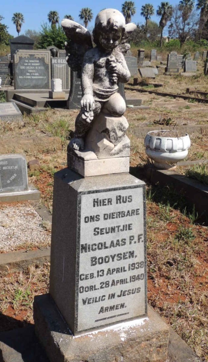 BOOYSEN Nicolaas P.F. 1938-1940