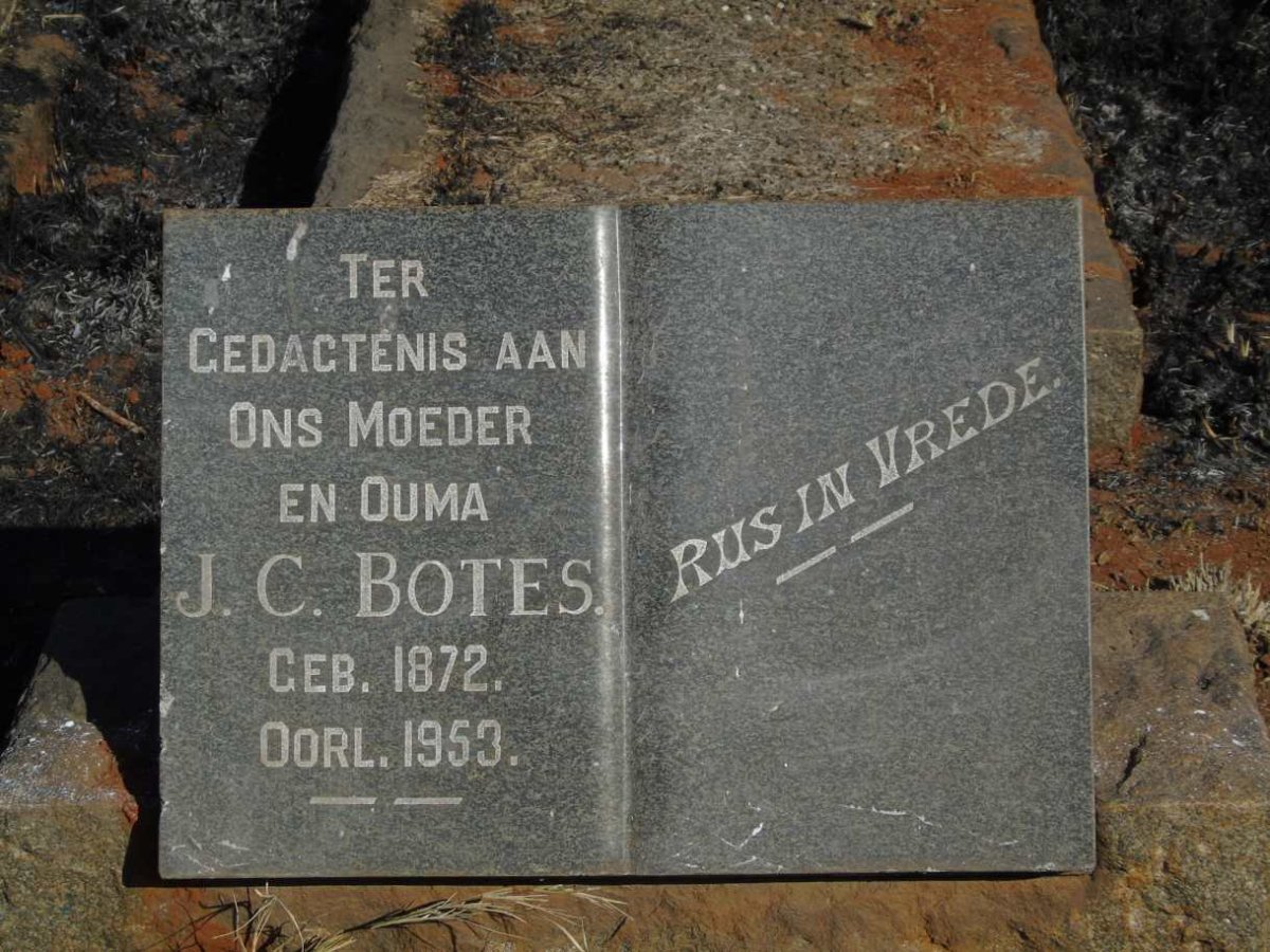 BOTES J.C. 1872-1953