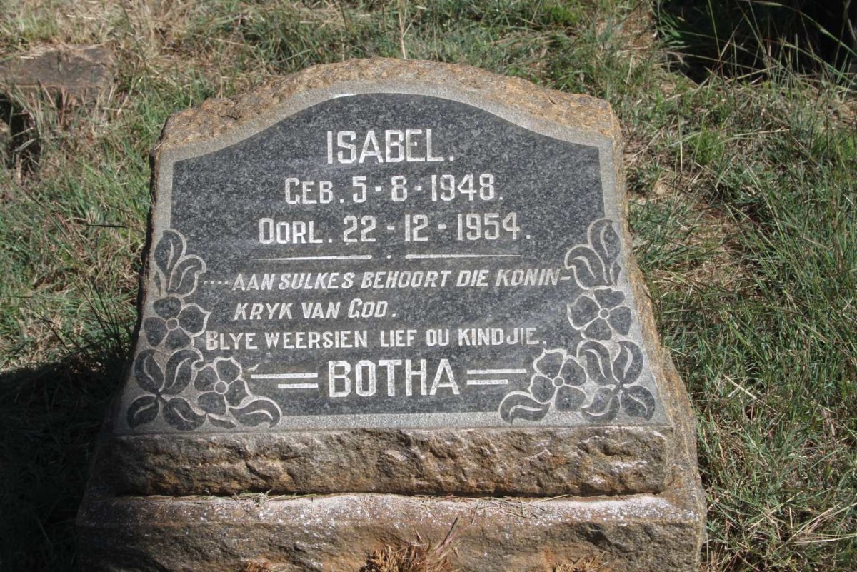 BOTHA Isabel 1948-1954