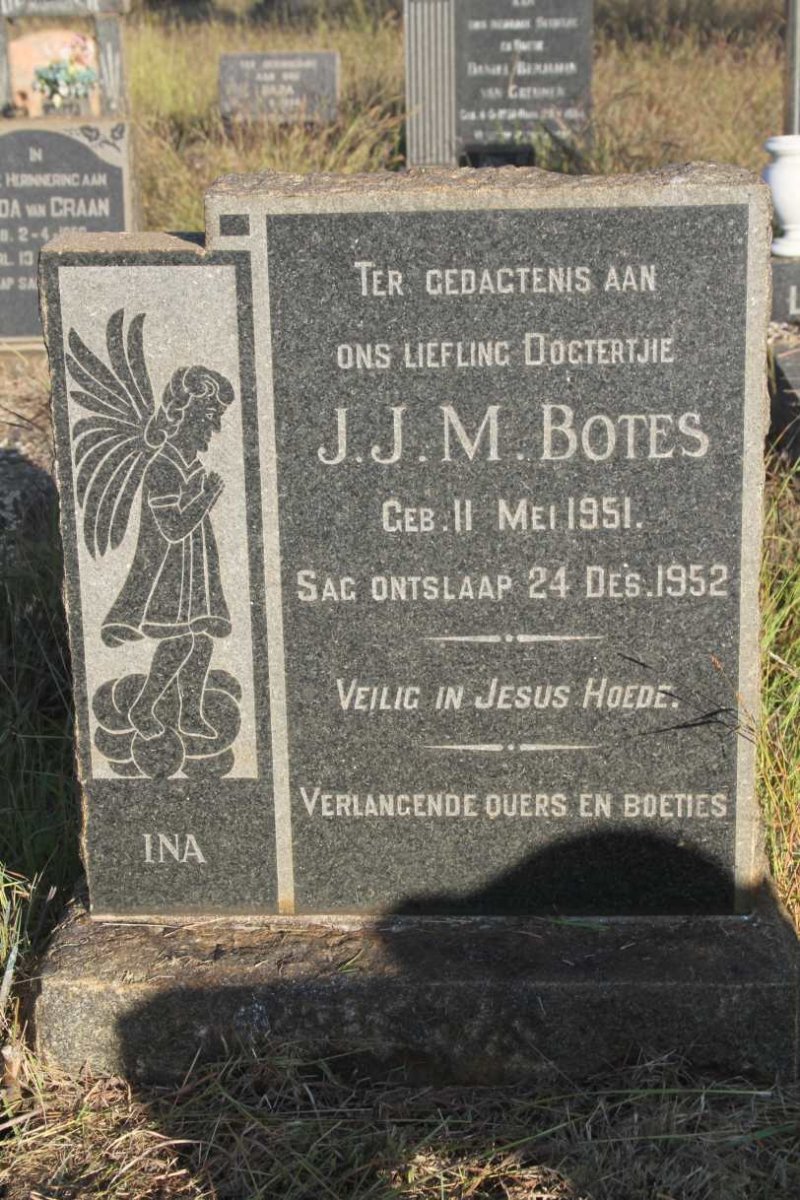 BOTES J.J.M. 1951-1952