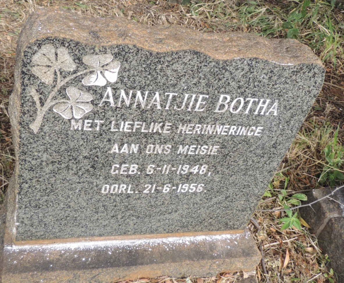 BOTHA Annatjie 1948-1956
