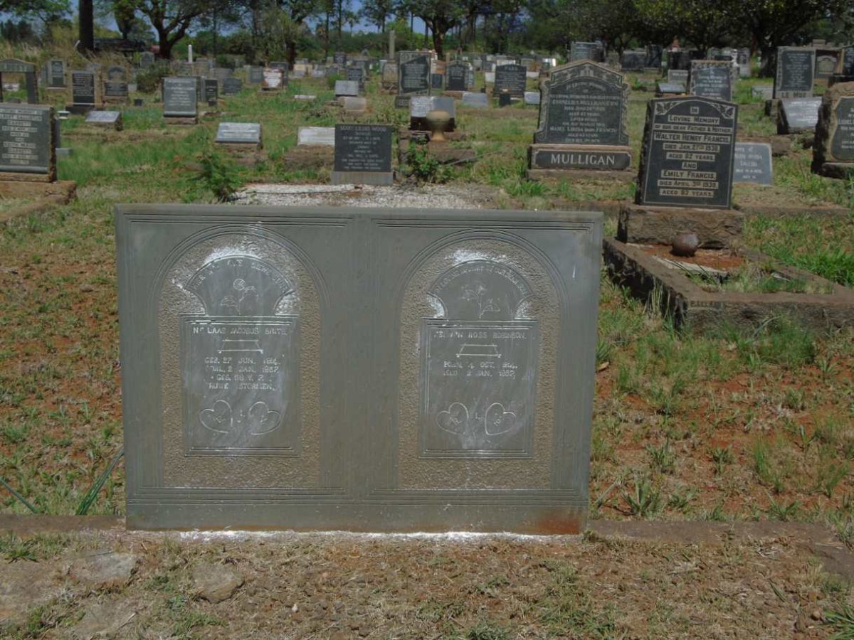 BRITS Nicolaas Jacobus 1914-1937 :: ROBINSON Selwyn Ross 1914-1937_1