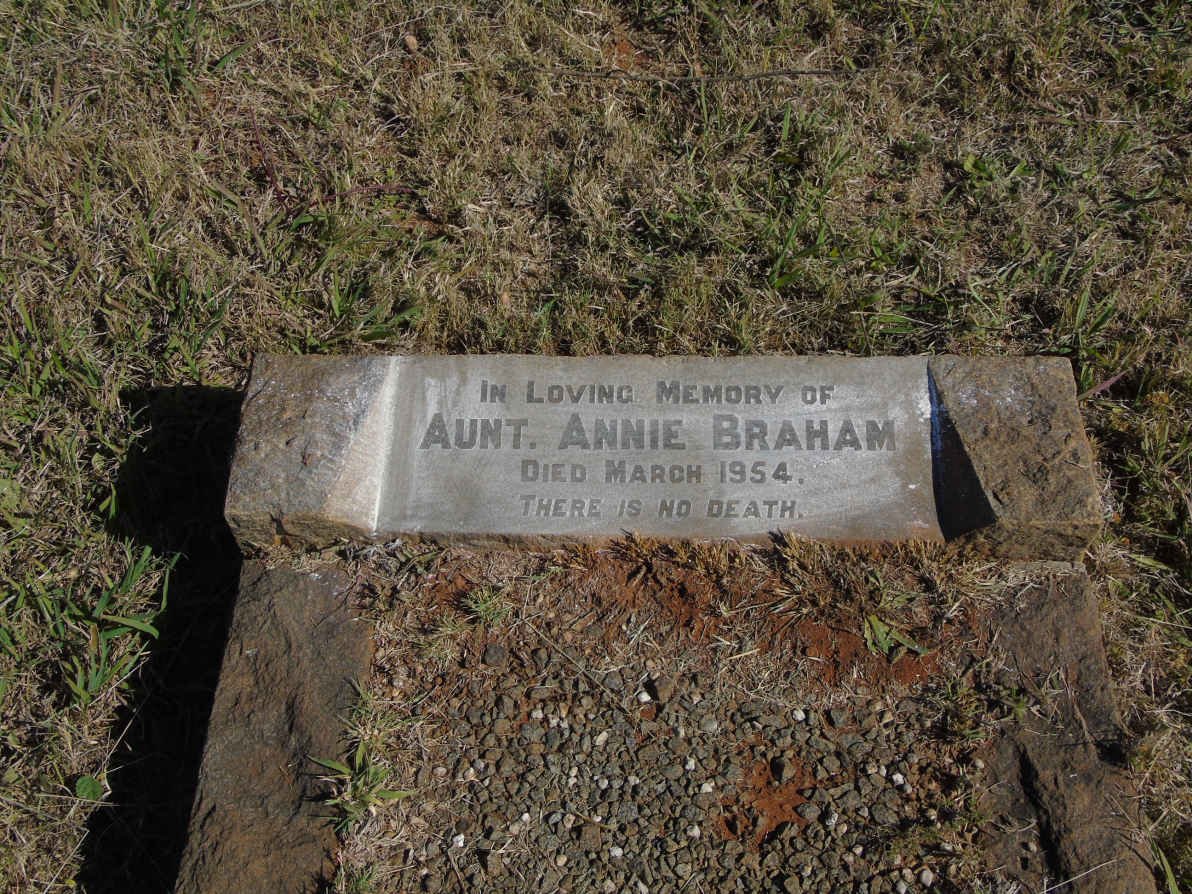 BRAHAM Annie -1954
