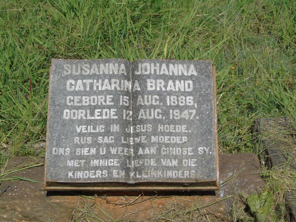BRAND Susanna Johanna Catharina 1886-1947