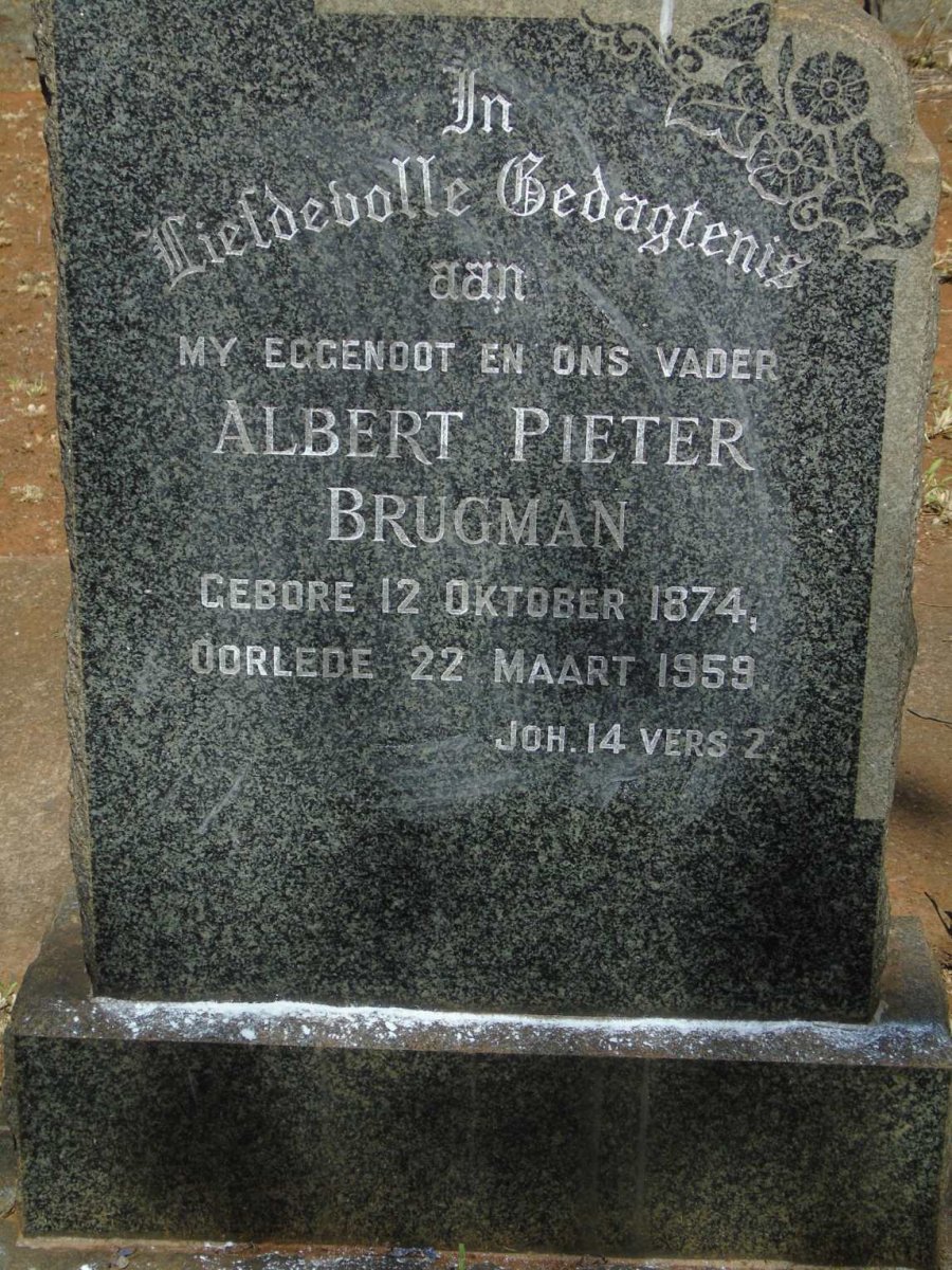 BRUGMAN Albert Pieter 1874-1959