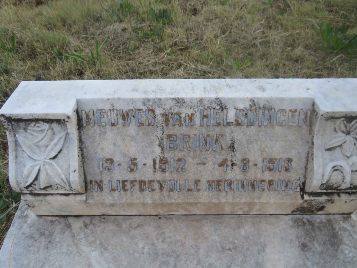 BRINK Meuwes van Helsdingen 1912-1913
