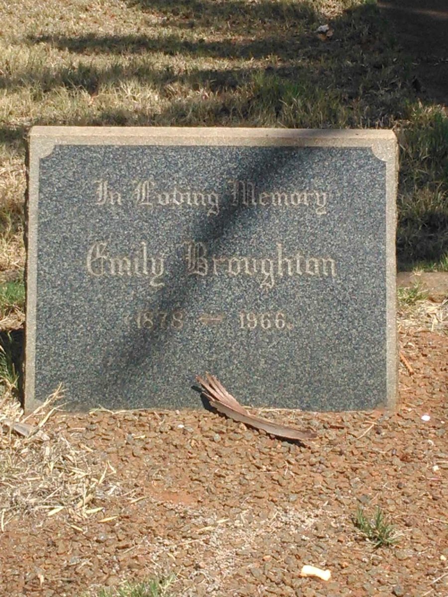 BROUGHTON Emily 1878-1966