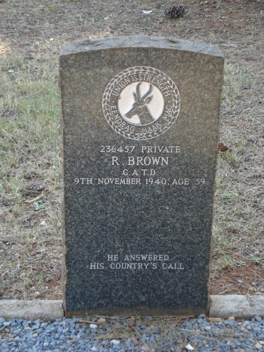 BROWN R. -1940