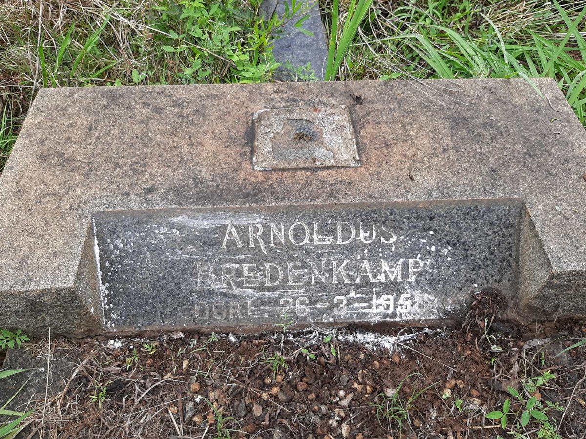 BREDENKAMP Arnoldus -1958