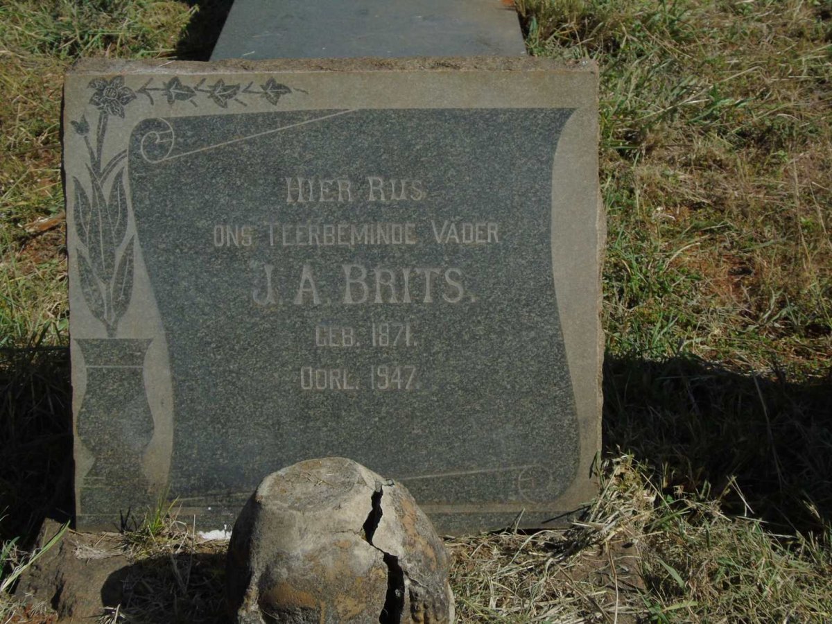 BRITS J.A. 1871-1947