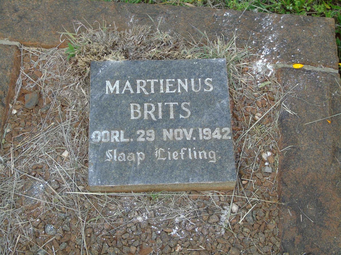 BRITS Martienus -1942