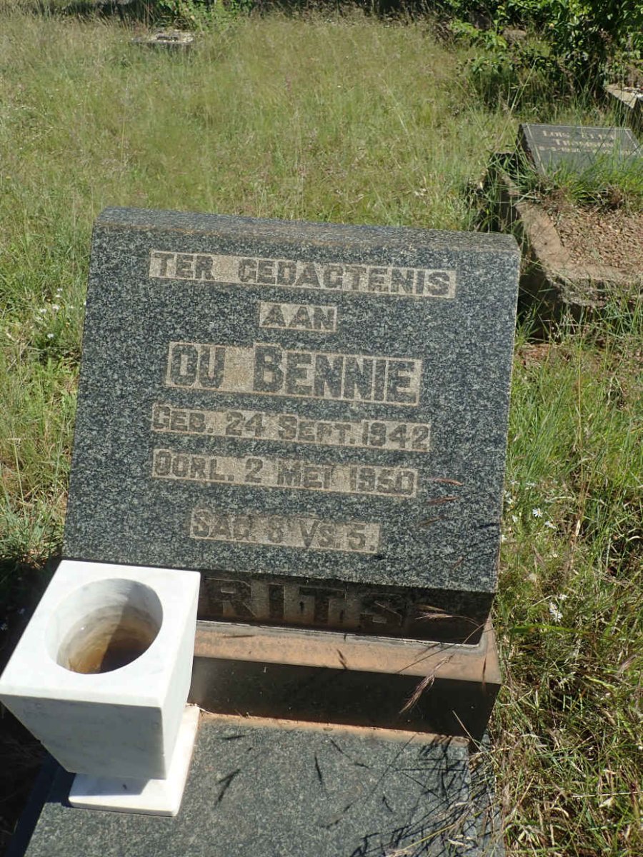 BRITS Bennie 1942-1950