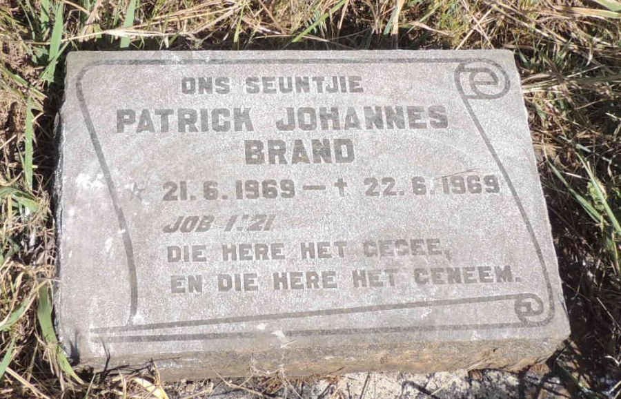 BRAND Patrick Johannes 1969-1969