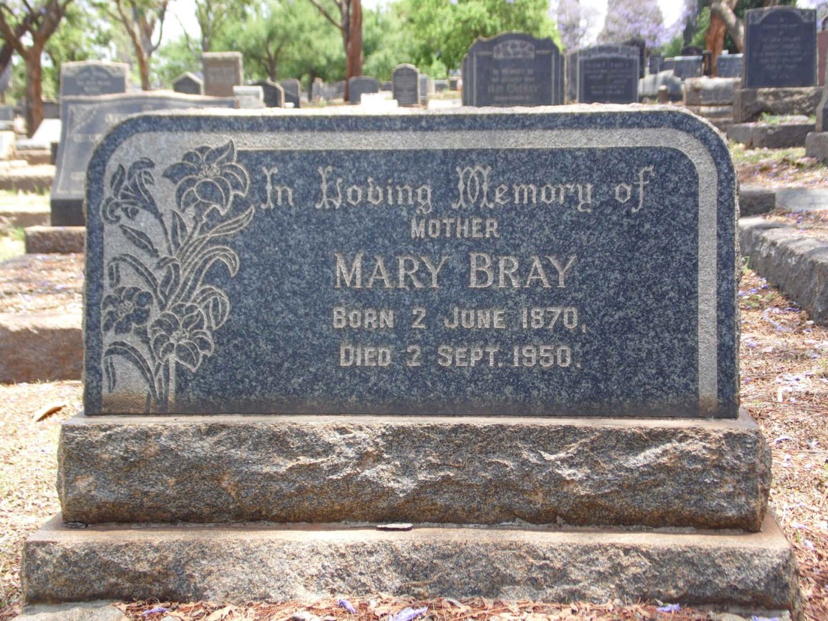 BRAY Mary 1870-1950