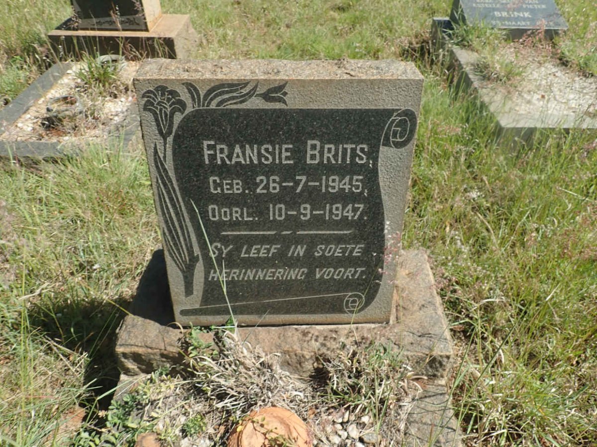 BRITS Fransie 1945-1947