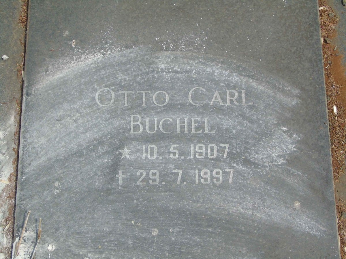BUCHEL Otto Carl 1907-1997