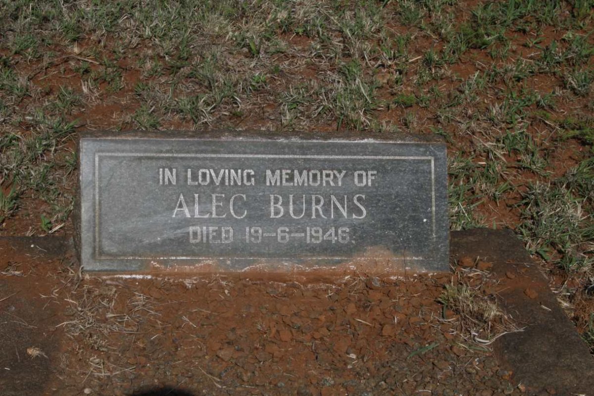 BURNS Alec -1946
