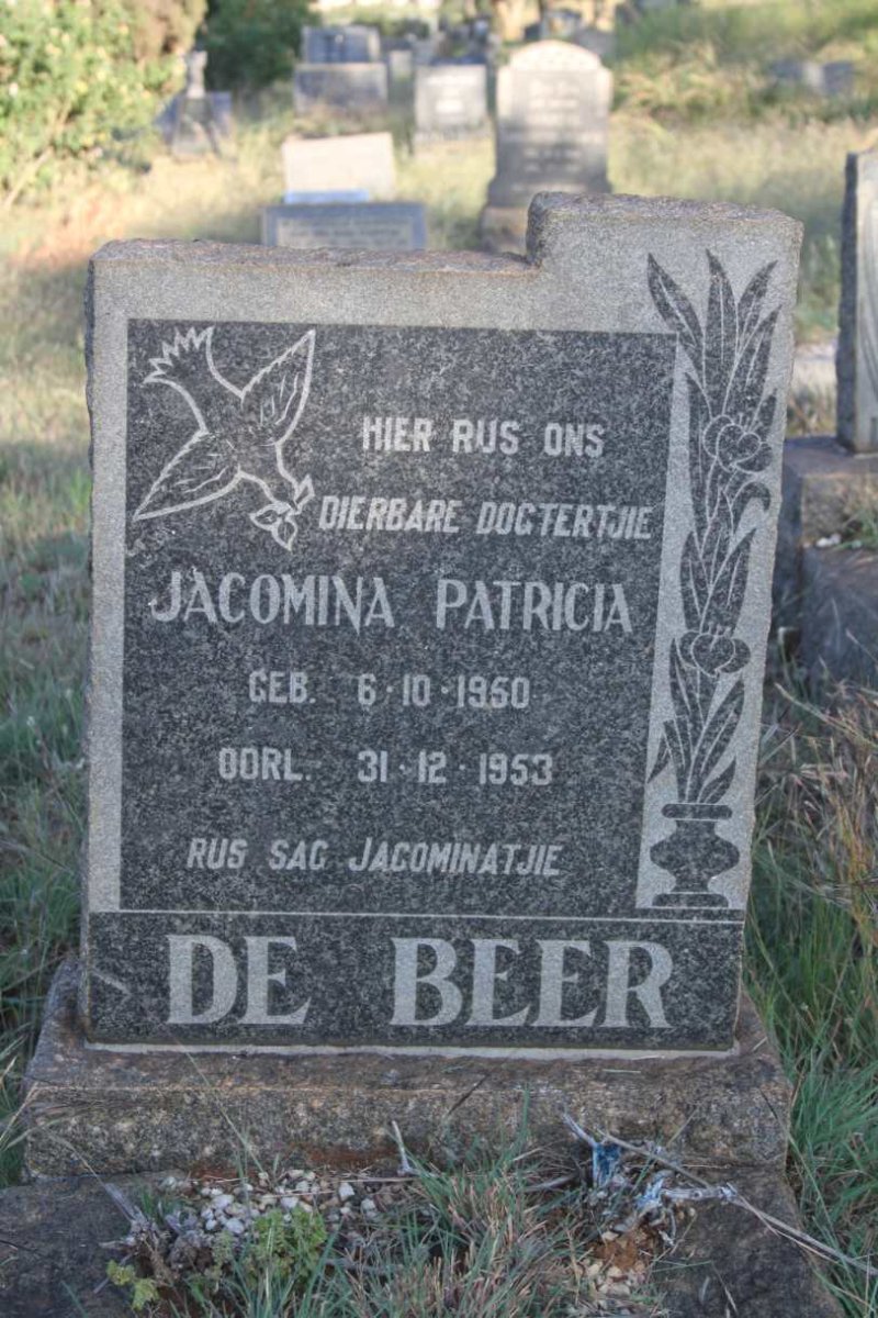 BEER Jacomina Patricia, de 1950-1953