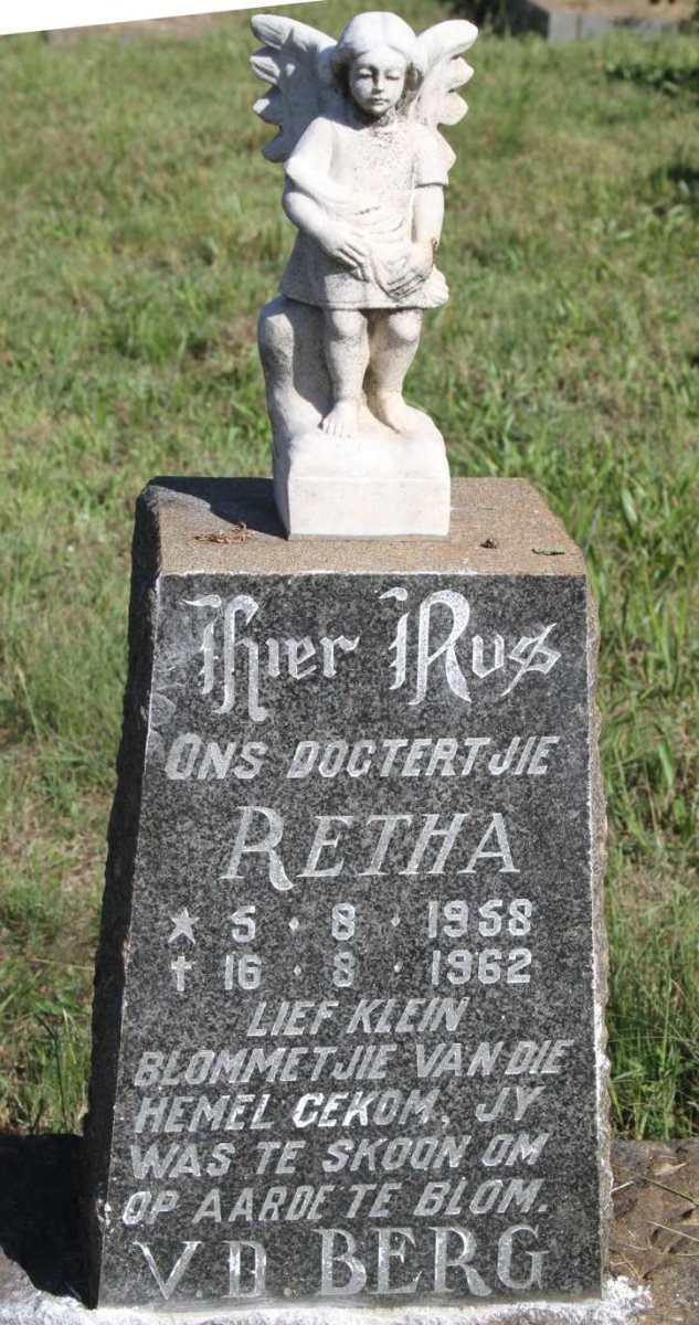 BERG Retha, v.d 1958-1962