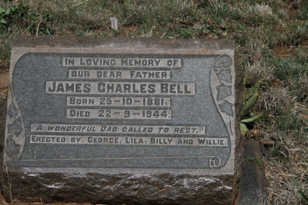 BELL James Charles 1881-1944