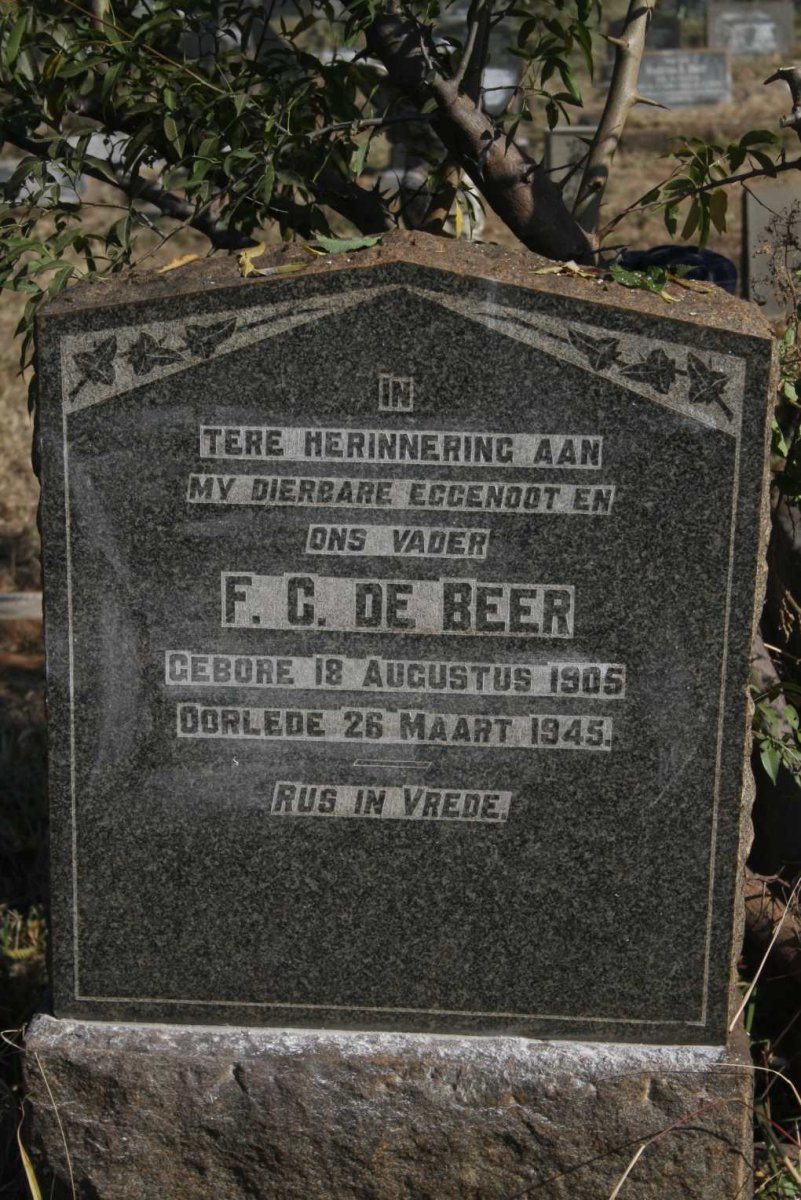 BEER F.C., de 1905-1945