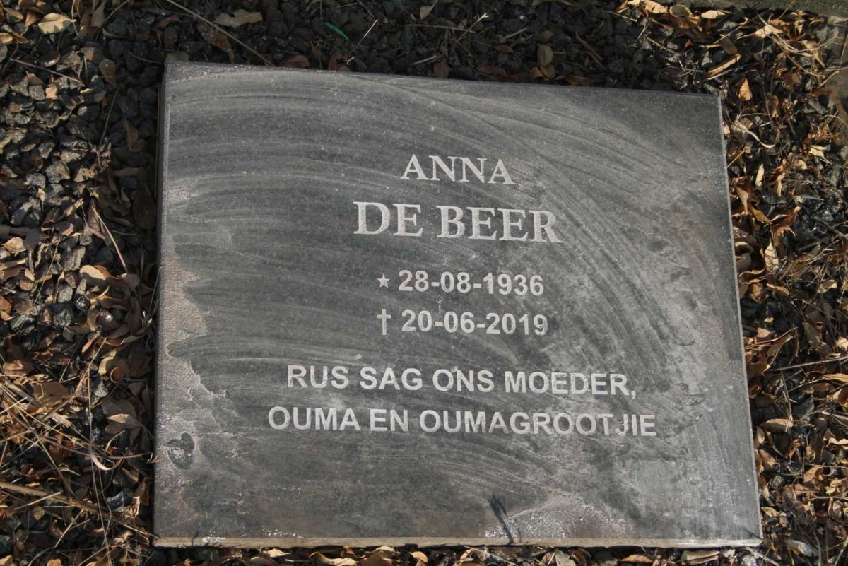 BEER Mathys Johannes, de 1888-1954 & Hermanis Johannes VAN STADEN 1890-1978 :: DE BEER Mathys Johannes 1932-2007 & Anna 1936-2019_3