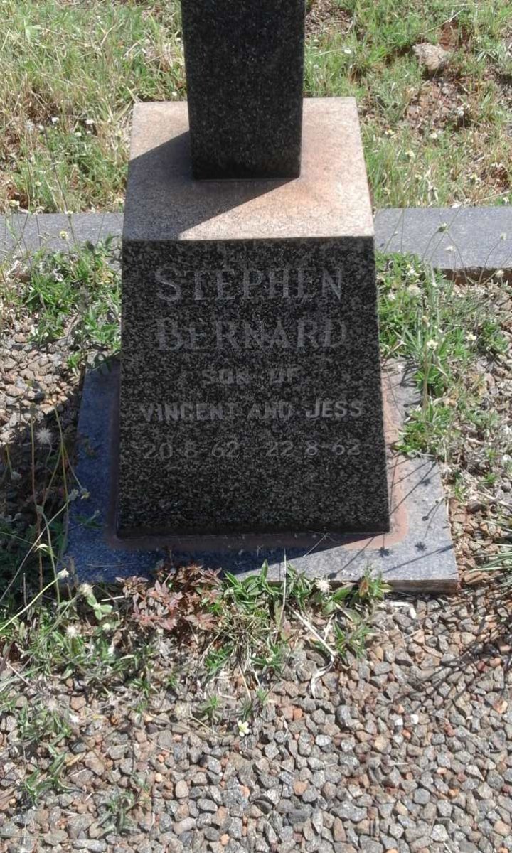 BERNARD Stephen 1962-1962