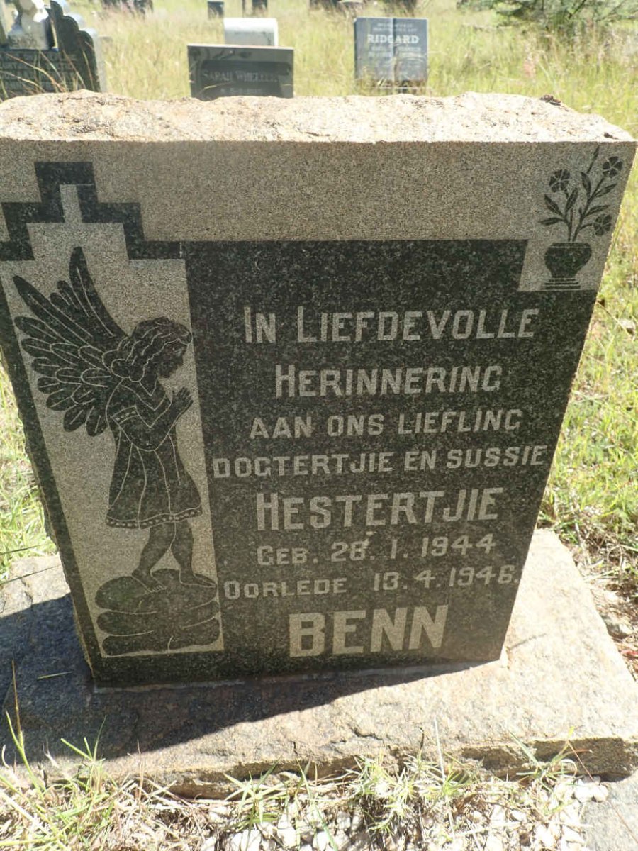 BENN Hestertjie 1944-1946