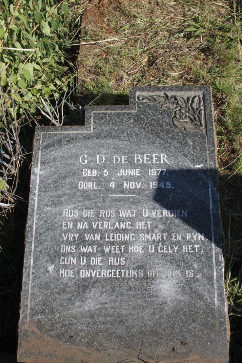 BEER G.D., de 1877-1945 & Magrieta Isabella 1877-1968_2