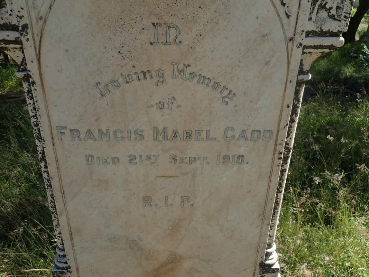 CADD Francis Mabel -1910
