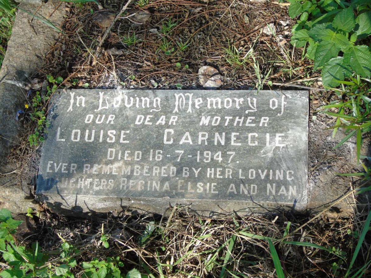 CARNEGIE Louise -1947