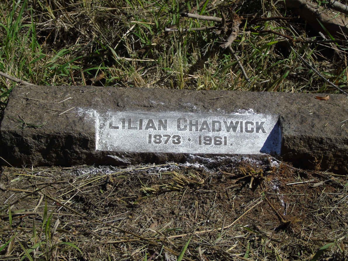 CHADWICK Lilian 1873-1961