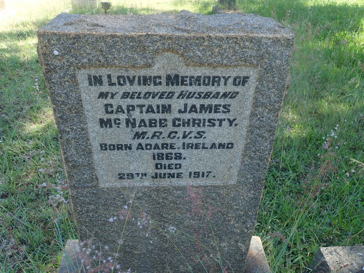 CHRISTY James McNabb 1868-1917