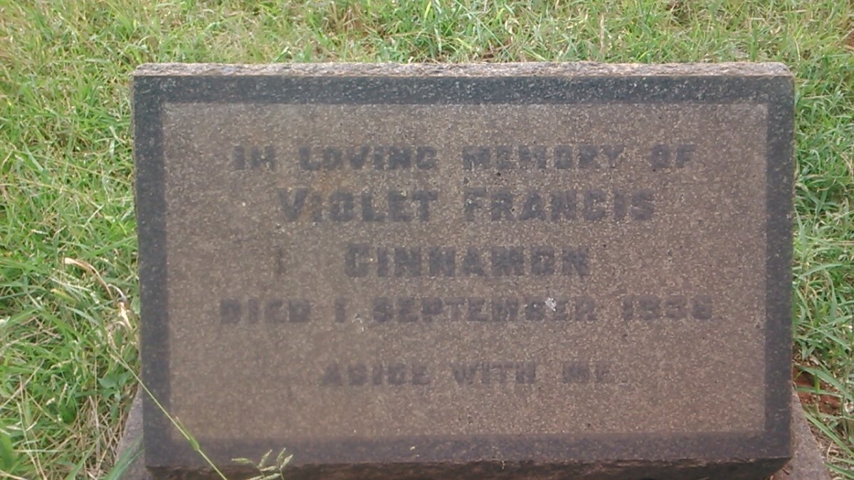 CINNAMON Violet Francis -1936