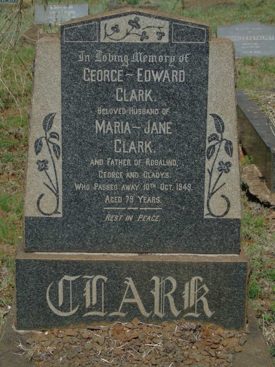 CLARK George Edward -1949