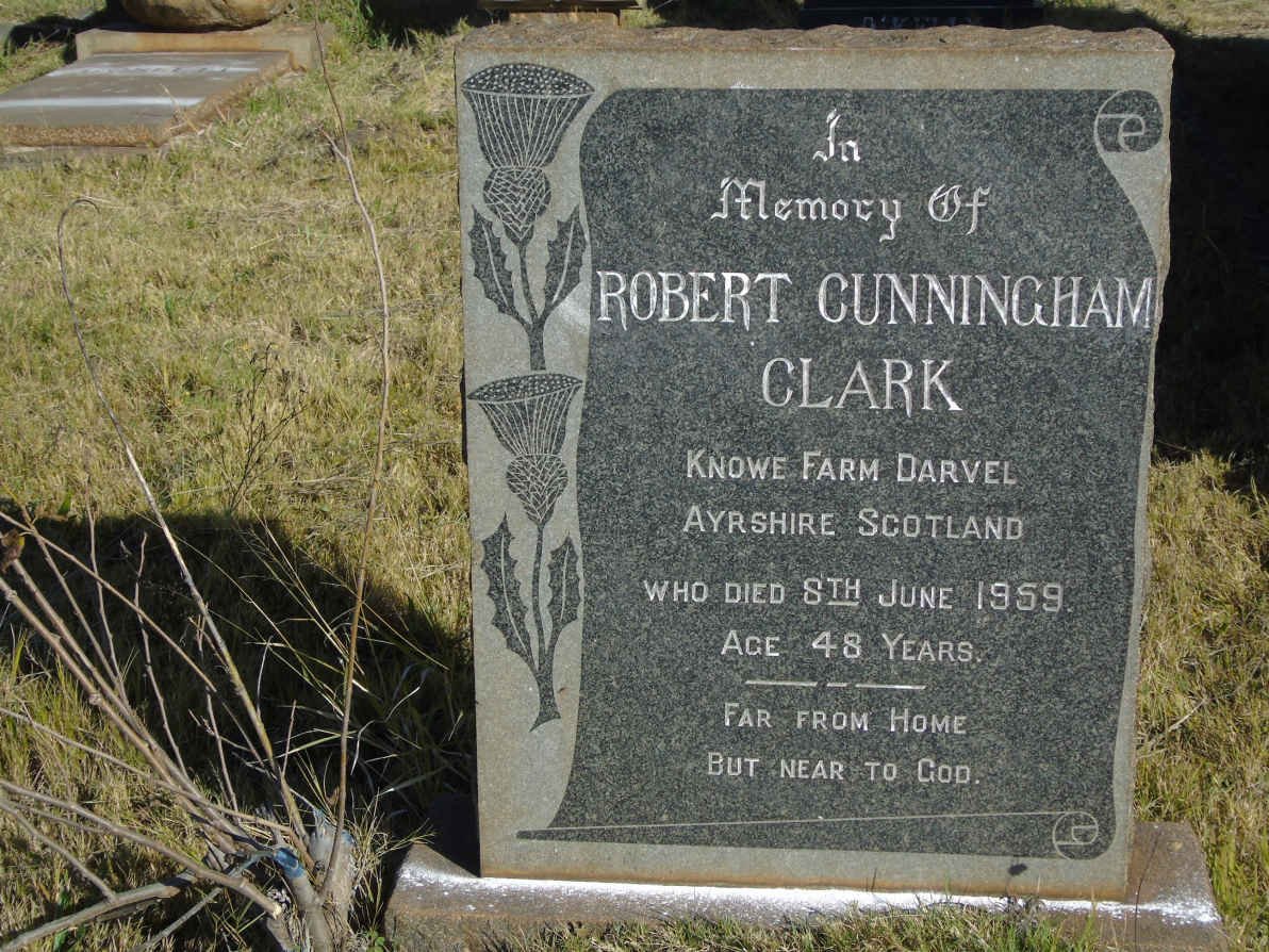 CLARK Robert Cunningham -1959