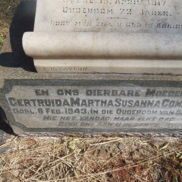 COMBRINK Michael Frederick -1917  & Gertruida Martha Susanna -1943_2