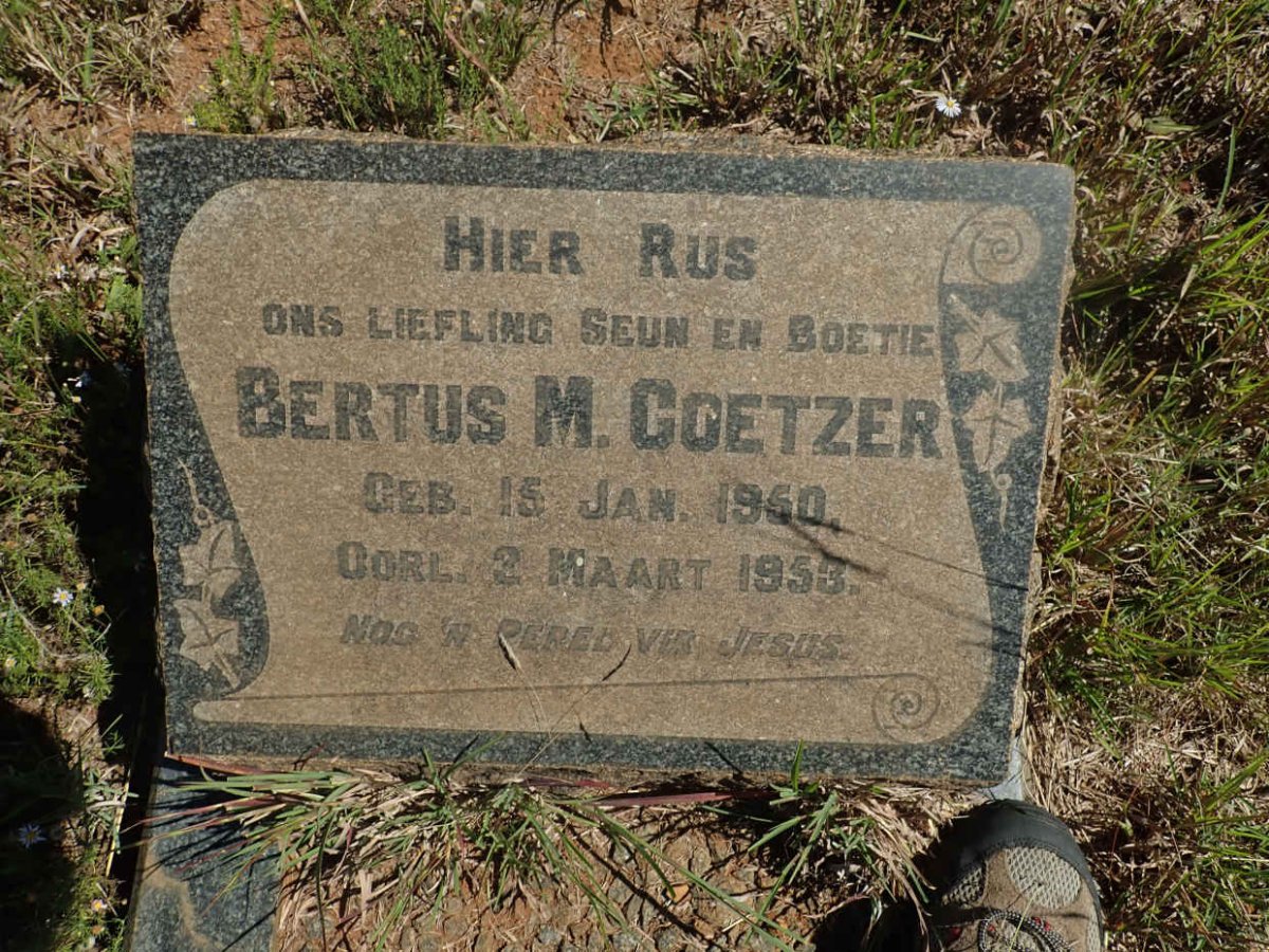COETZER Bertus M. 1950-1953