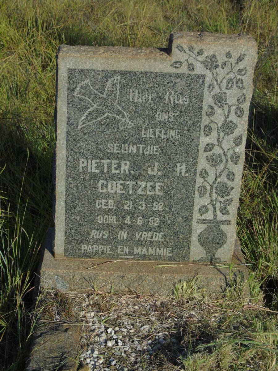 COETZEE Pieter J.H. 1952-1952