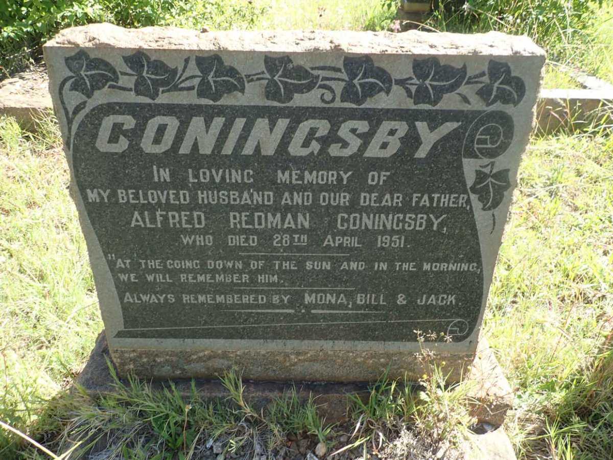 CONINGSBY Alfred Redman -1951
