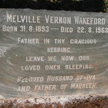 CONNOR Thomas -1942 & Harriet -1947 :: CONNOR Robert John -1965 :: WAKEFORD Melville Vernon 1893-1963_2