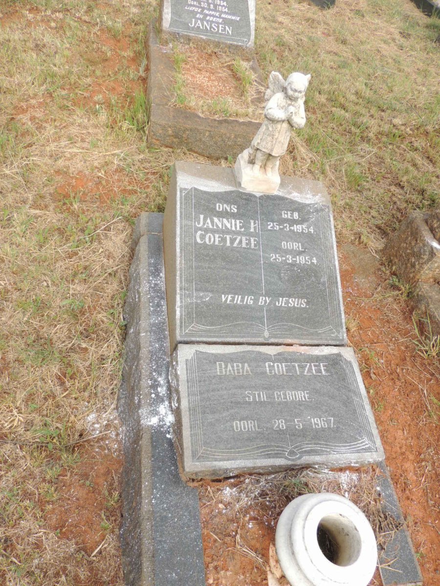 COETZEE Jannie H. 1954-1954 :: COETZEE Baba -1967