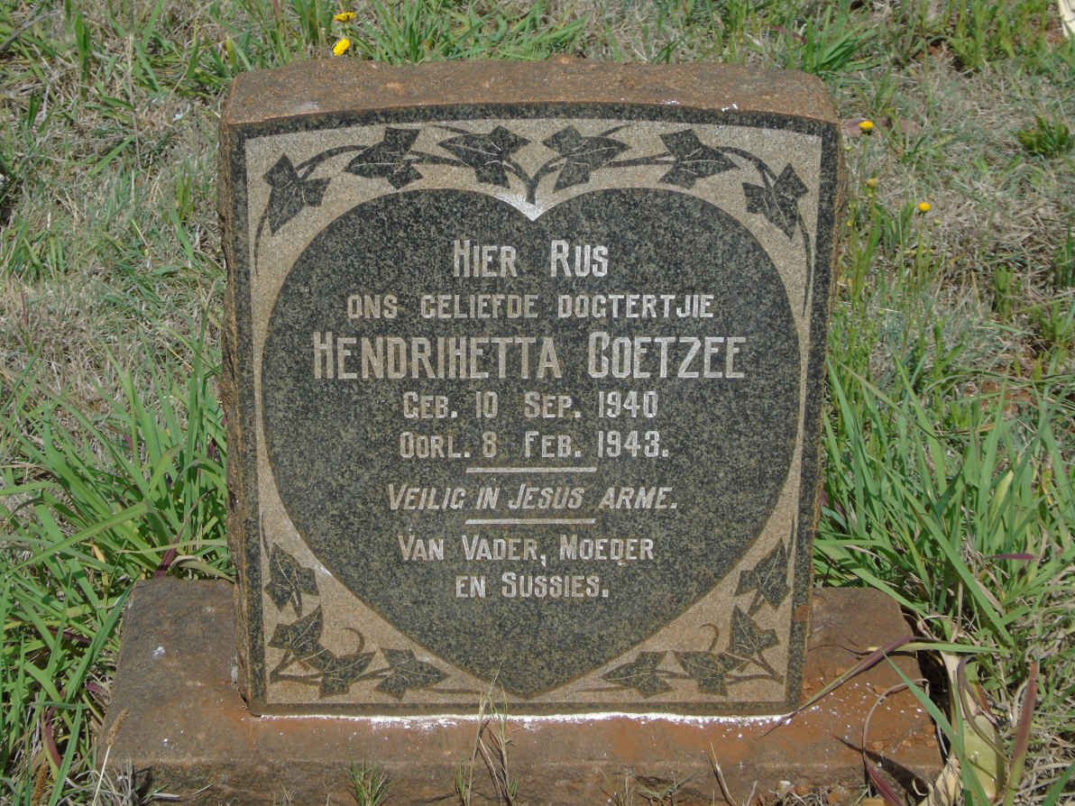 COETZEE Hendrihetta 1940-1943