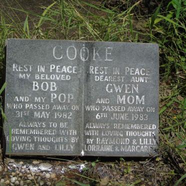 COOKE Bob -1982 & Gwen -1983