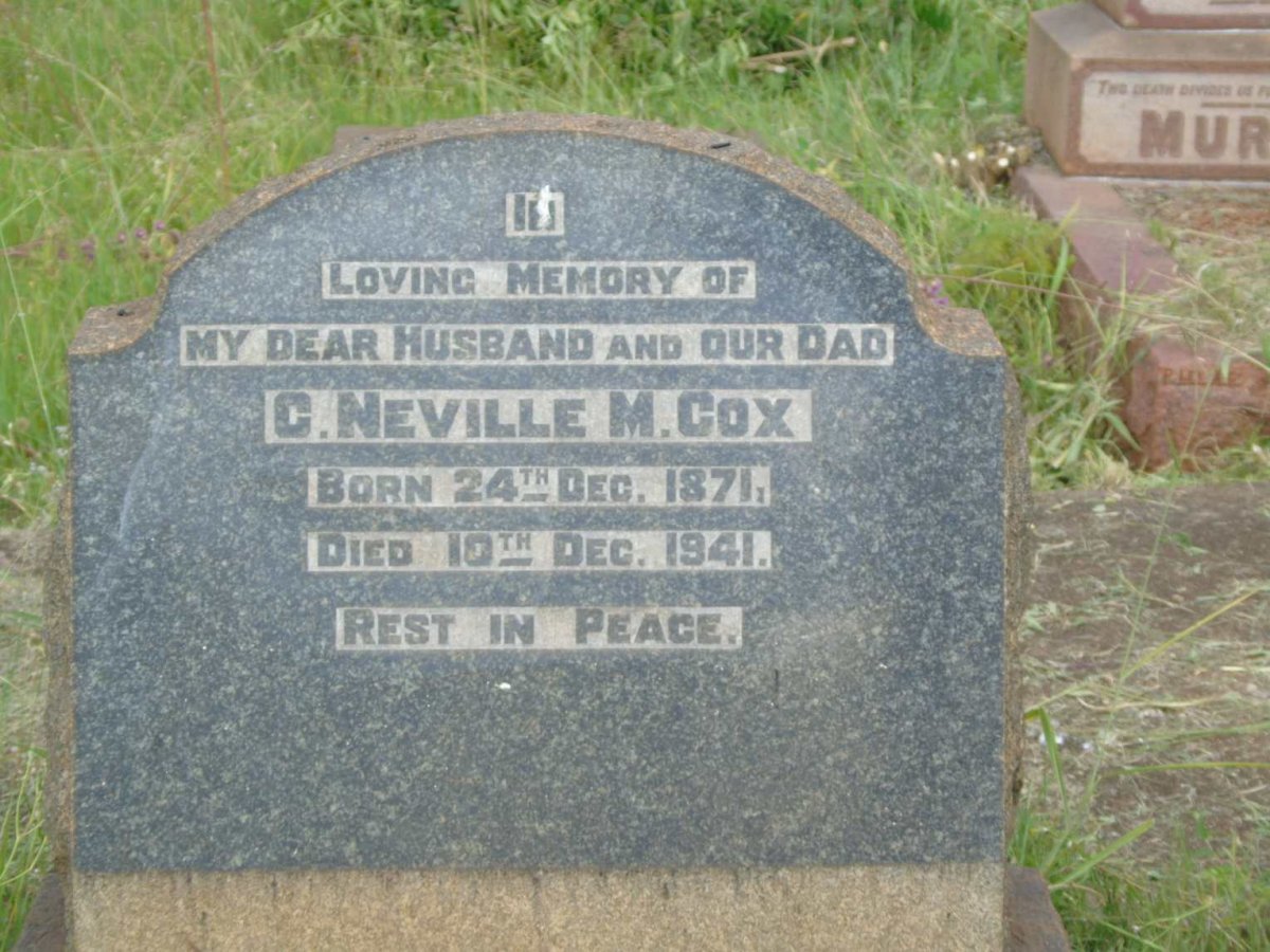 COX C. Neville M. 1871-1941