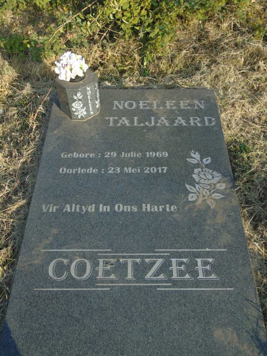 COETZEE Noeleen Taljaard 1969-2017
