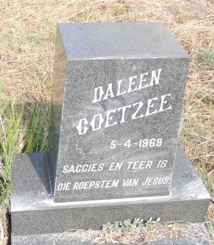 COETZEE Daleen 1969-1969